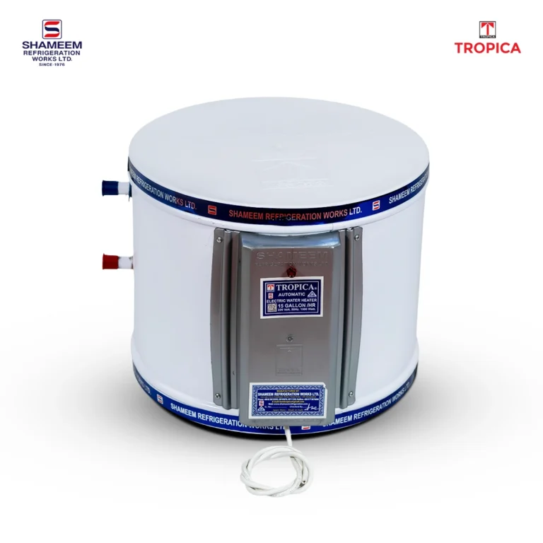 SHAMEEM TROPICA GEYSER 15 GALLON - 67.5 LITER WATER HEATER PRICE IN BD - SHAMEEM REFRIGERATION WORKS LTD