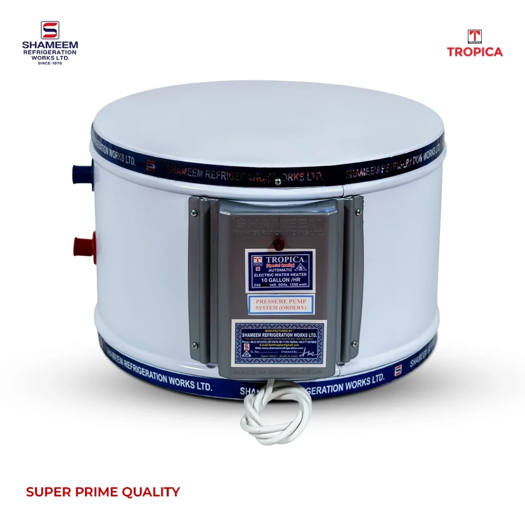 10 Gallon/HR (45Liter) Shameem Tropica Geyser (Floor-Premium Quality)